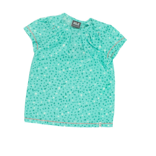 Jack Wolfskin Sunflower Shirt Girls Tee Kinder T-Shirt kurzarm 1605841-1820-1