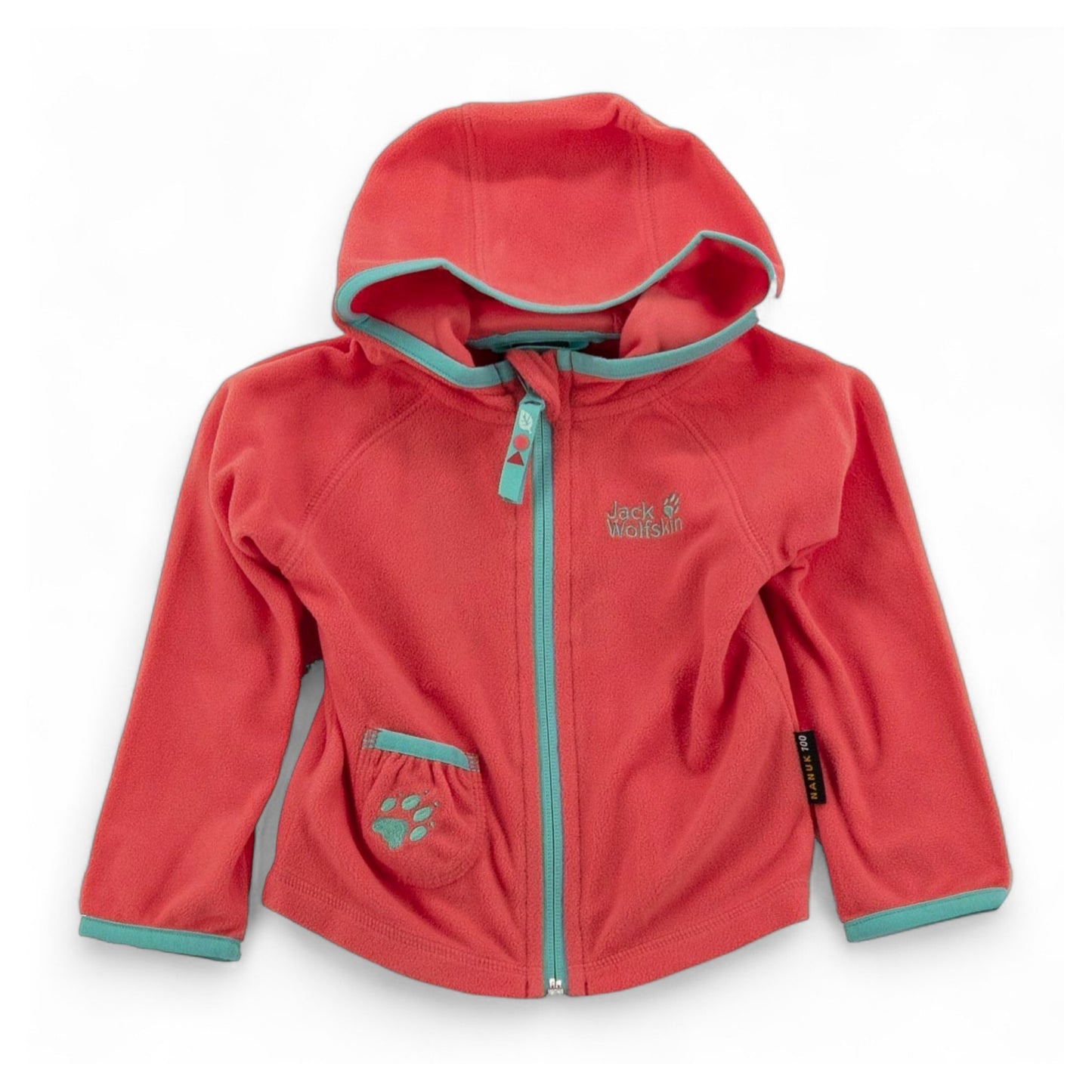 Jack Wolfskin Fleece Jacke Mini Nanuk 100 Kinder Pullover Sweatshirt
