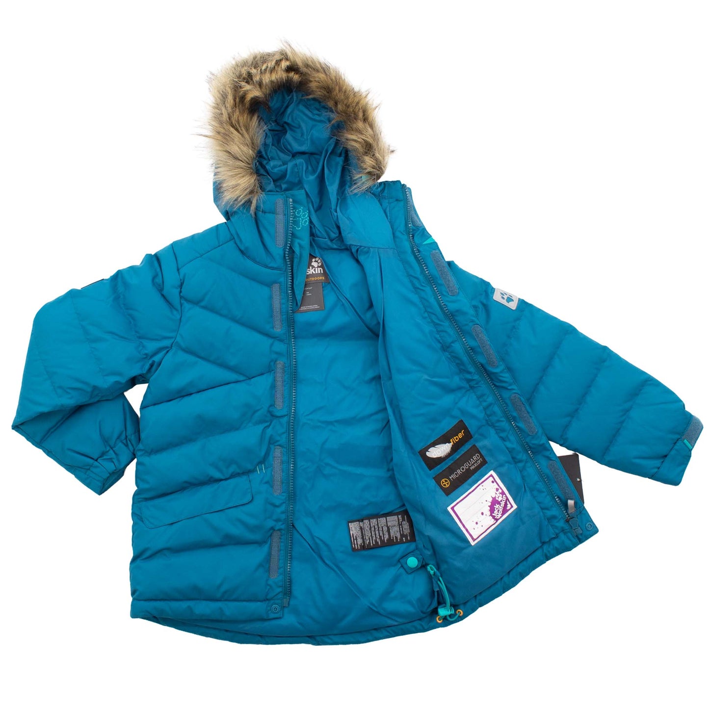 Jack Wolfskin Icefjord Kinder Jacke Winterjacke Schneejacke
