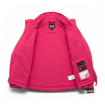 Jack Wolfskin Glen Dale Kids Fleecejacke Kinder Weste 2-in-1 Sweatjacke