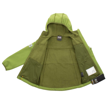 Jack Wolfskin Whirlwind Kinder Jacke Softshell Übergangsjacke Fleecejacke