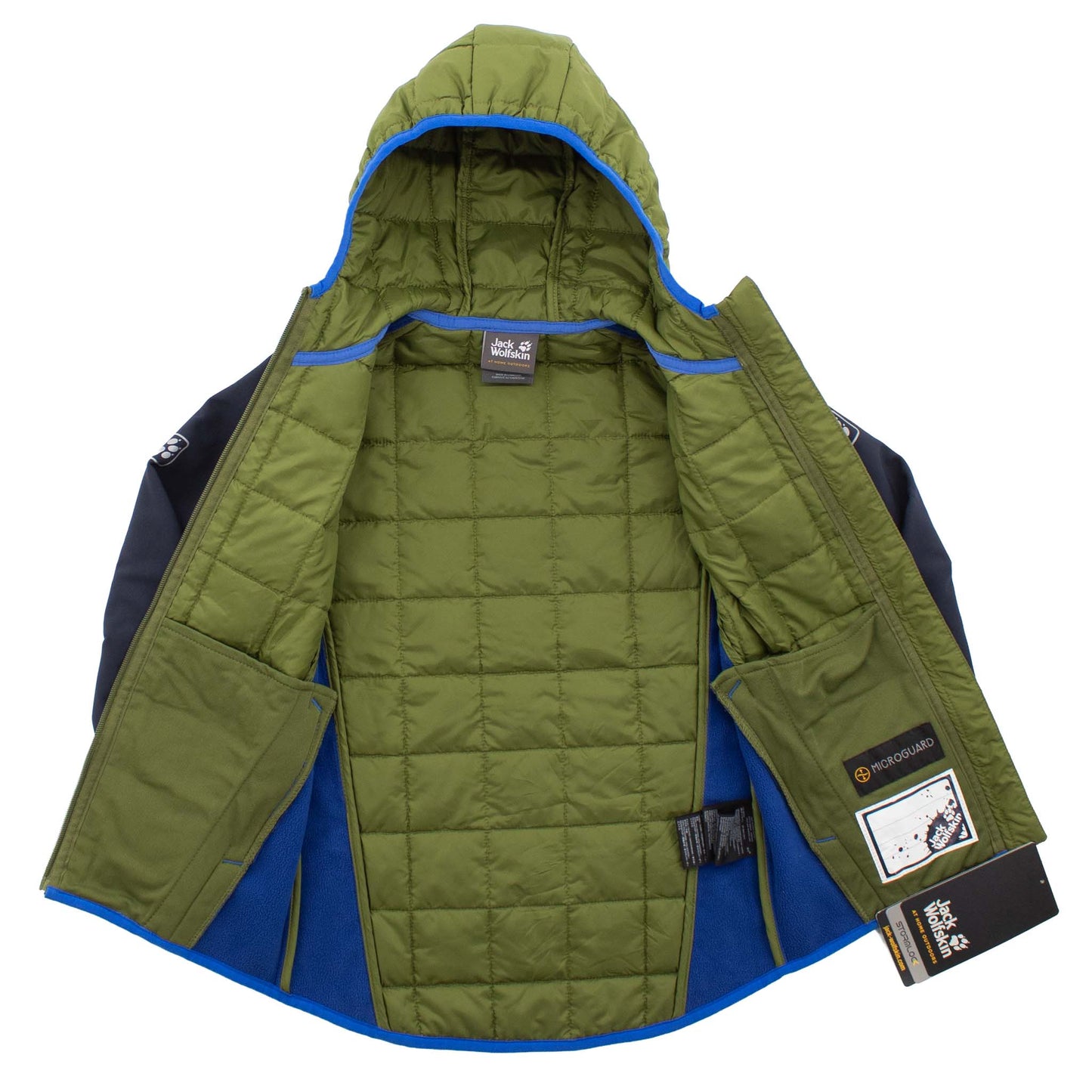 Jack Wolfskin Grassland Hybrid Jacke Kinder Windjacke