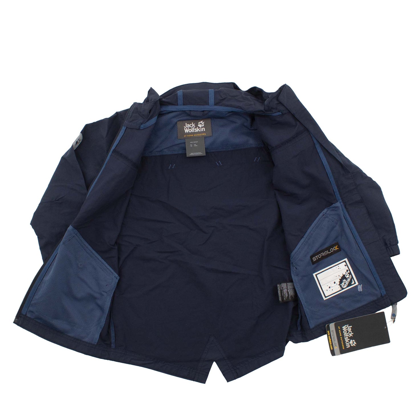 Jack Wolfskin Campo Road Parka Kinder Jacke Übergangsjacke Windjacke