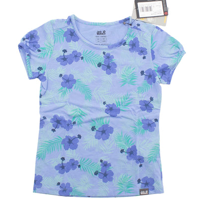Jack Wolfskin Yuba Girls T-Shirt kurzarm Mädchen Shirt 1607431-7976