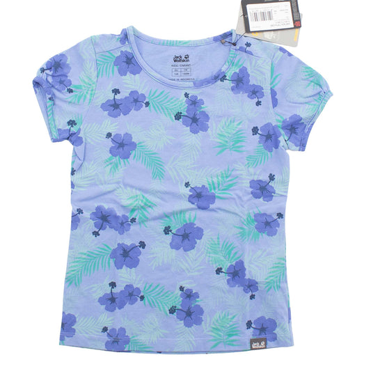 Jack Wolfskin Yuba Girls T-Shirt kurzarm Mädchen Shirt 1607431-7976