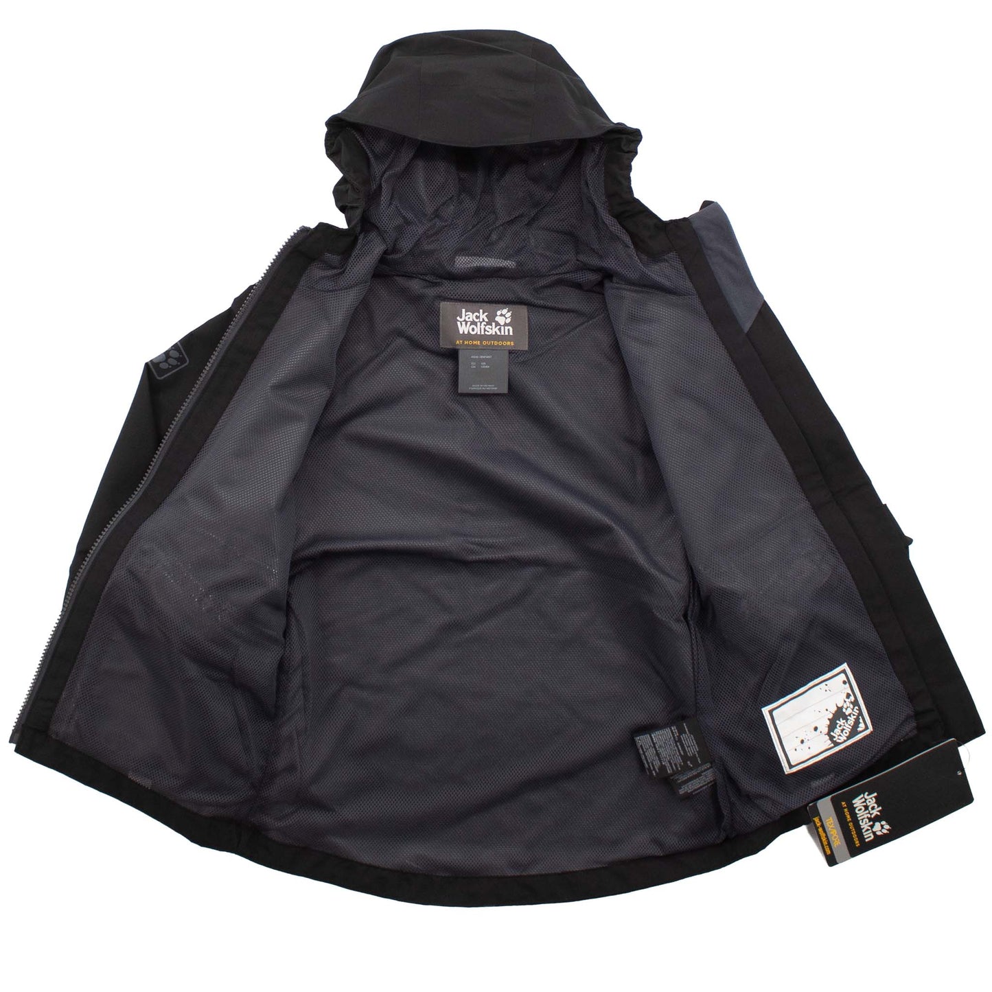 Jack Wolfskin Hidden Falls Jacke Kinder Übergangsjacke Windjacke