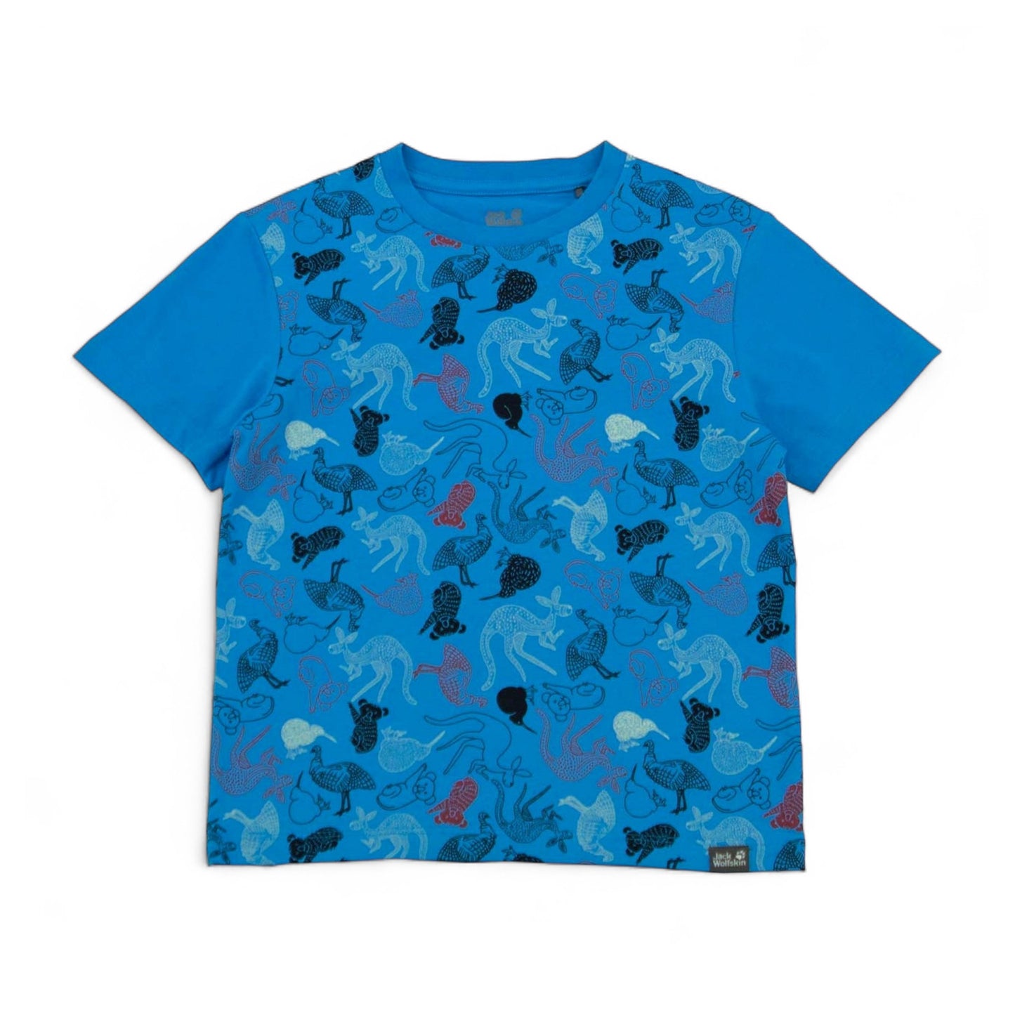 Jack Wolfskin Walhalla Hills Tee T-Shirt Kinder kurzarm Baumwolle