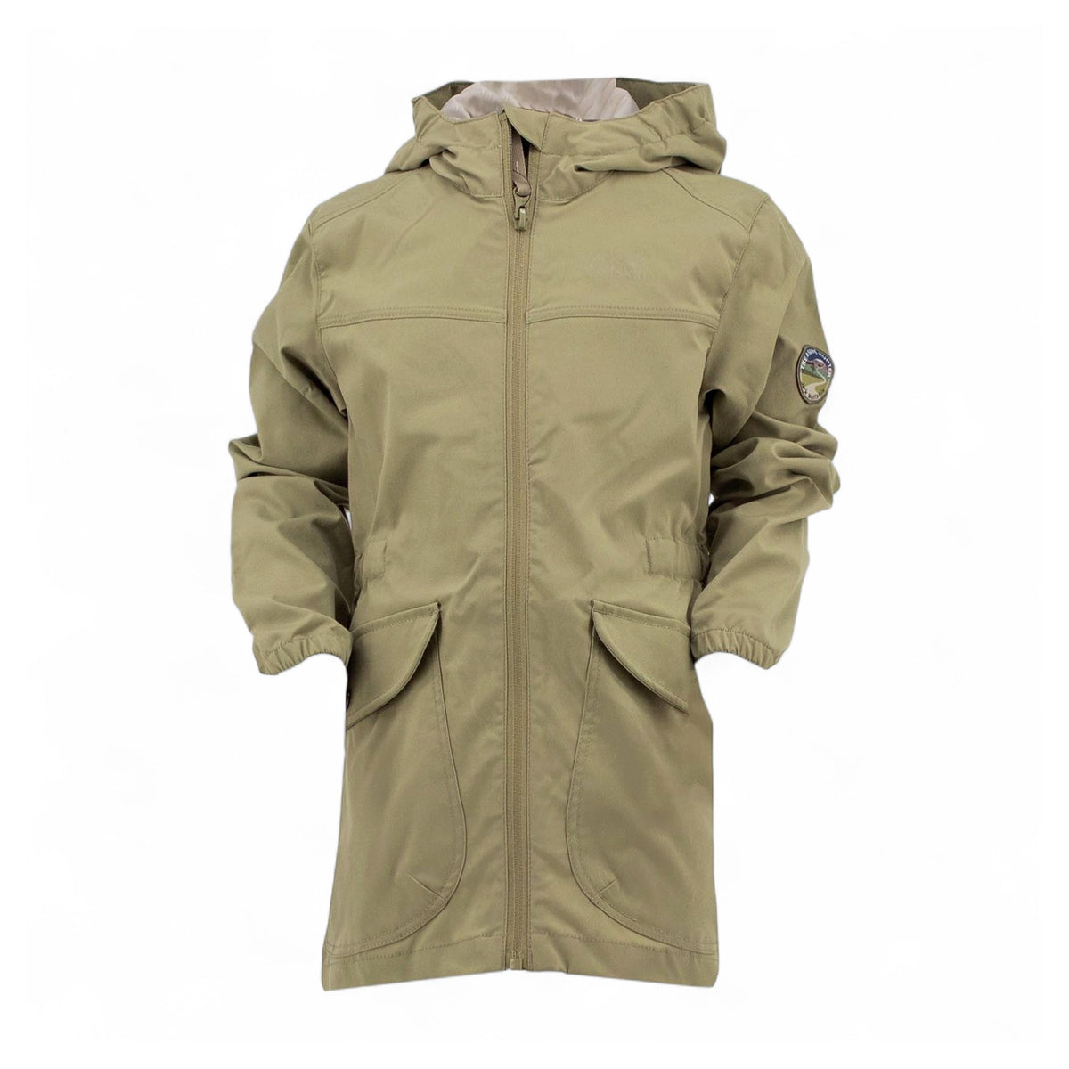 Jack Wolfskin Treasure Hunter Parka Outdoor Jacke Windjacke Grün 1608291-4288