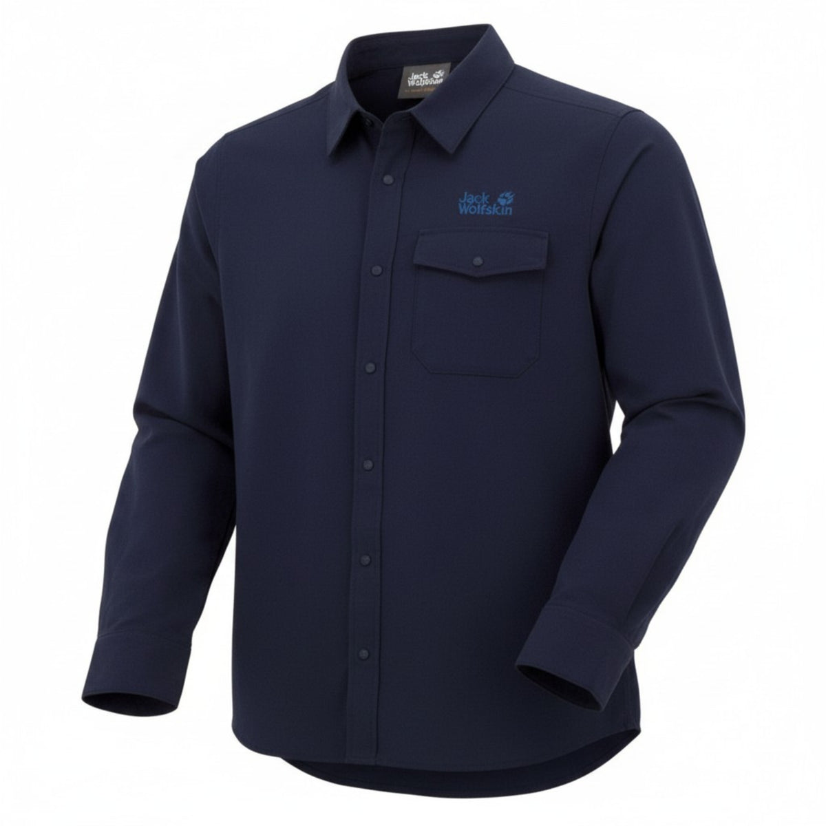 Jack Wolfskin Treasure Hunter Kinder Longsleeve Shirt Hemd 1608361-1010 – Bild 1