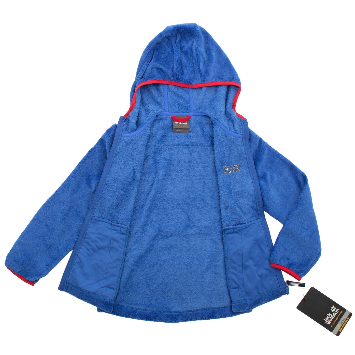 Jack Wolfskin Highloft Fleece Kids Jacke Sweatjacke Kinder Windjacke