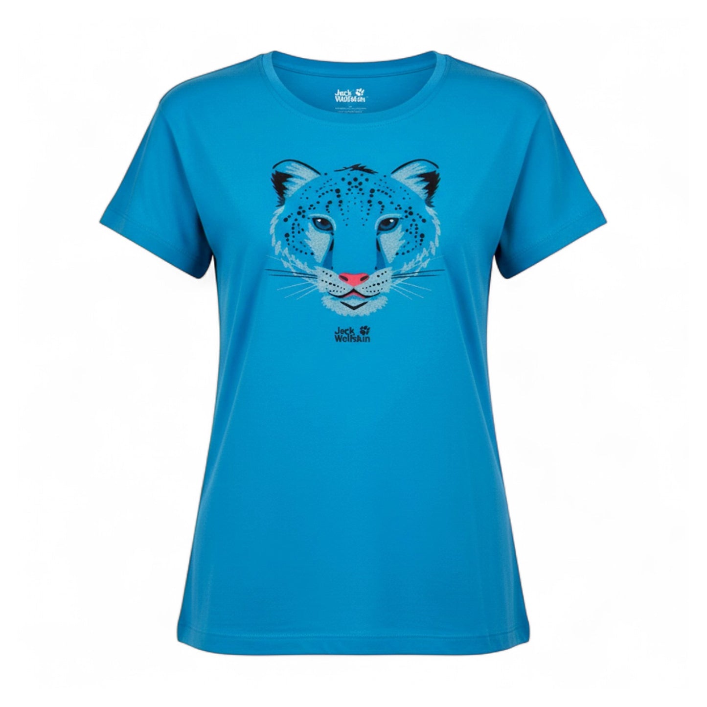 Jack Wolfskin Leopard Tee Girls Kinder T-Shirt Baumwolle Mädchen