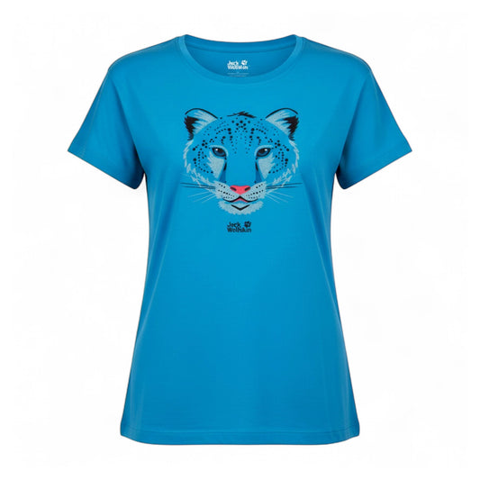 Jack Wolfskin Leopard Tee Girls Kinder T-Shirt Baumwolle Mädchen