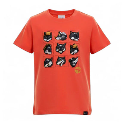 Jack Wolfskin Many Wolve Tee Kinder T-Shirt kurzarm Shirt Baumwolle