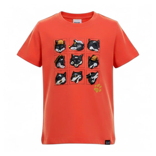 Jack Wolfskin Many Wolve Tee Kinder T-Shirt kurzarm Shirt Baumwolle
