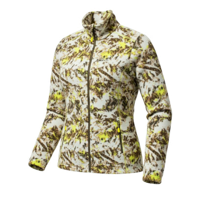 Jack Wolfskin Moonrise Aop Damen Fleece Jacke Sweatjacke Winter