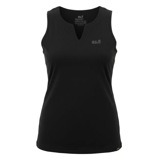Jack Wolfskin Basic Top W Black