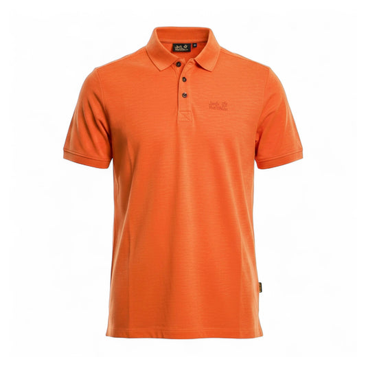 Jack Wolfskin Polo Polohemd Poloshirt Slub Shirt Wat – Bild 1