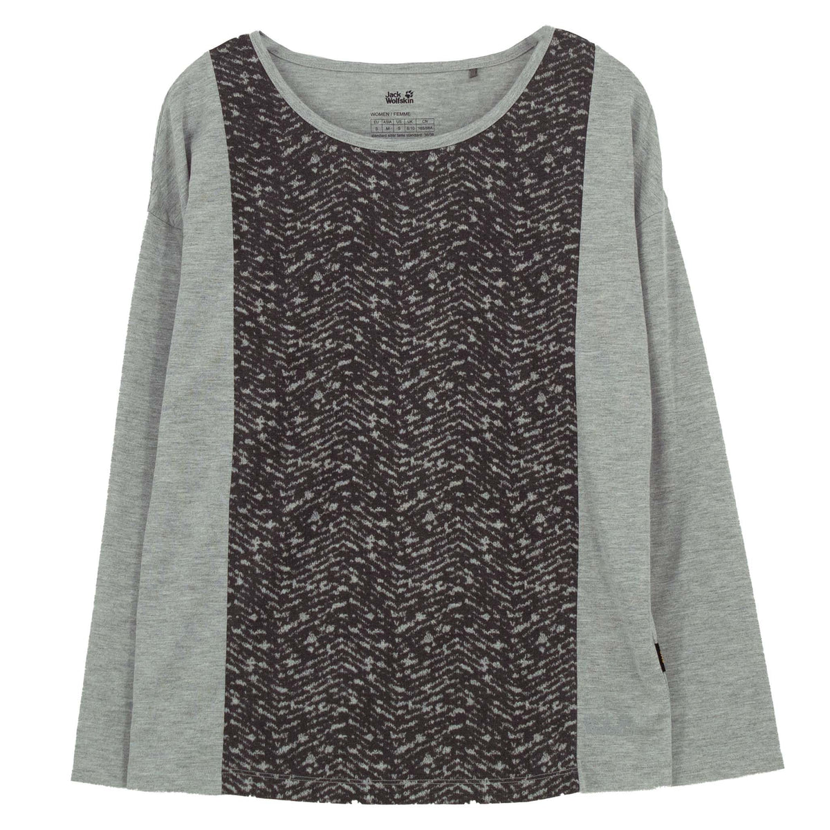 Jack Wolfskin Moro Panel Damen Langarmshirt Funktionsshirt
