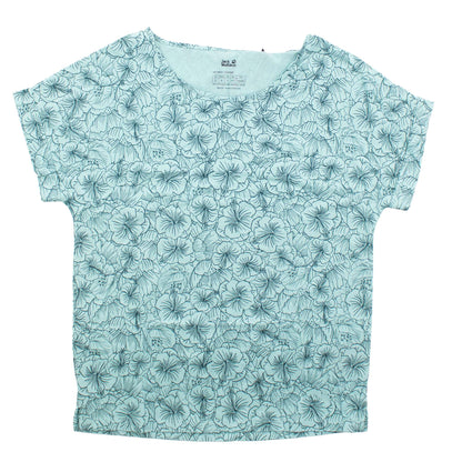 Jack Wolfskin Hibiscus Flower T W  1806371-7757 S