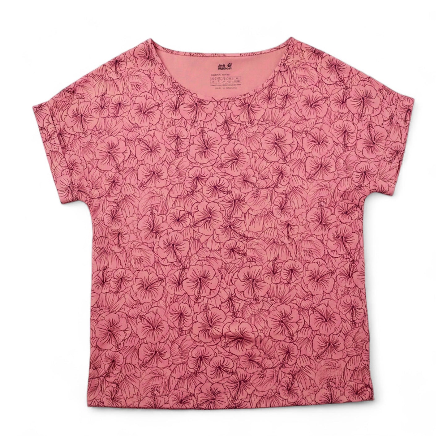Jack Wolfskin Hibiscus Flower T-Shirt Damen