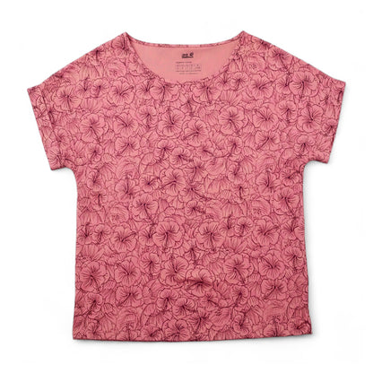 Jack Wolfskin Hibiscus Flower T-Shirt Damen