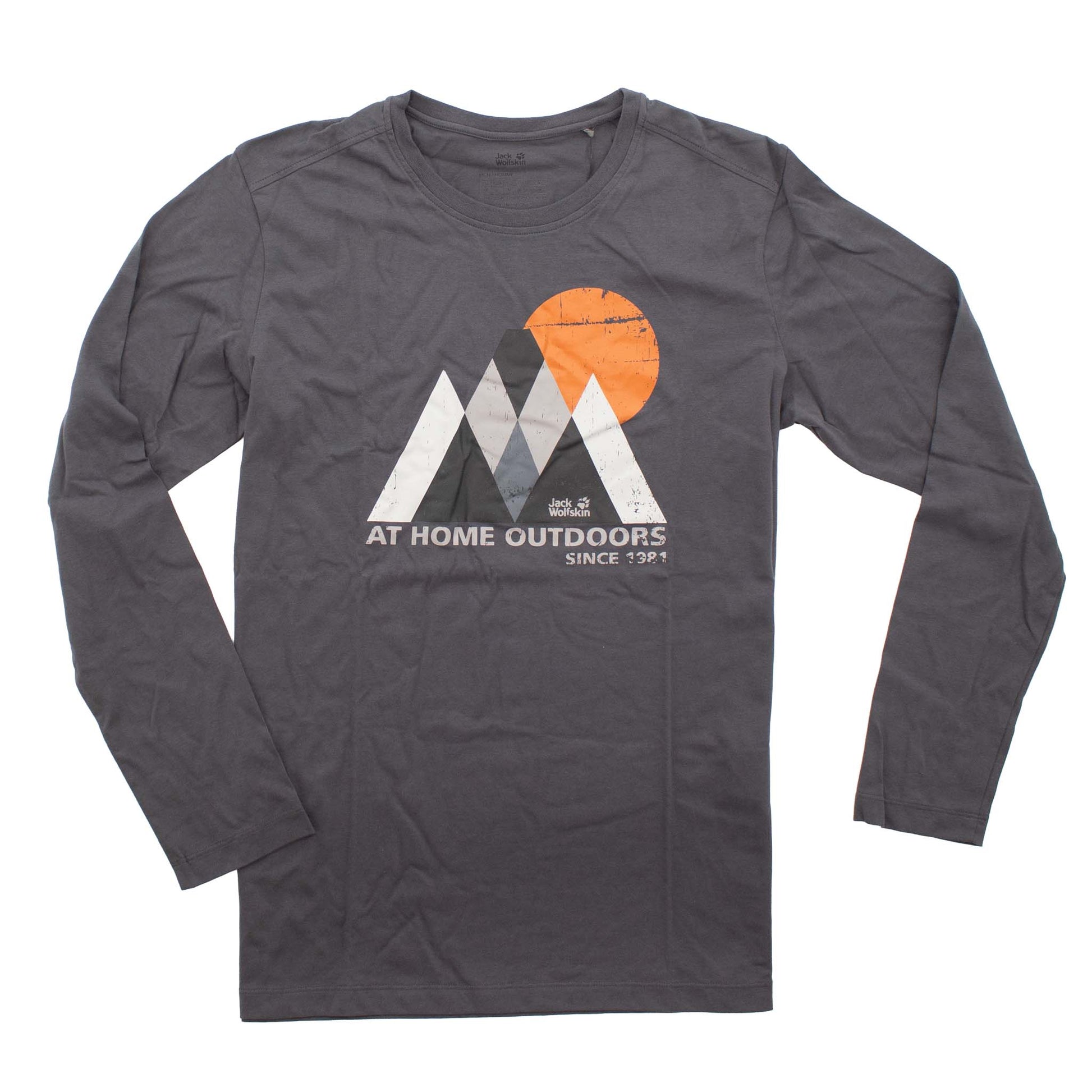 Jack Wolfskin M Graphic Ls Ebony