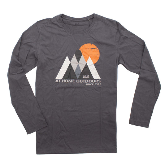 Jack Wolfskin M Graphic Ls Ebony