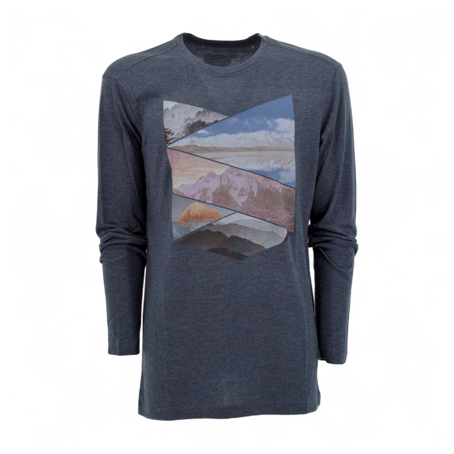 Jack Wolfskin Print Longsleeve Shirt Herren Sportshirt Berg Wandershirt