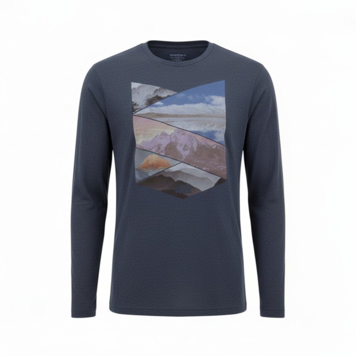 Jack Wolfskin Print Longsleeve Shirt Herren Sportshirt Berg Wandershirt