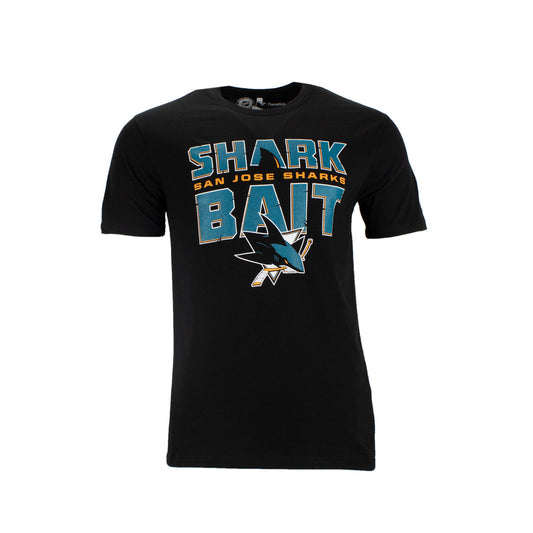 Fanatics NHL San Jose Sharks kurzarm Herren T-Shirt schwarz 1878MBLK2HTSJS