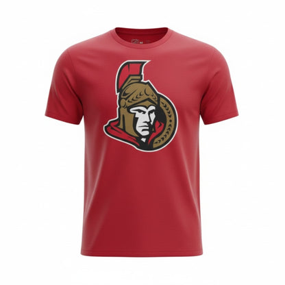 Fanatics Primary Colour Logo Herren T-Shirt Ottawa Senators Rot 1878MURD1ADOSE
