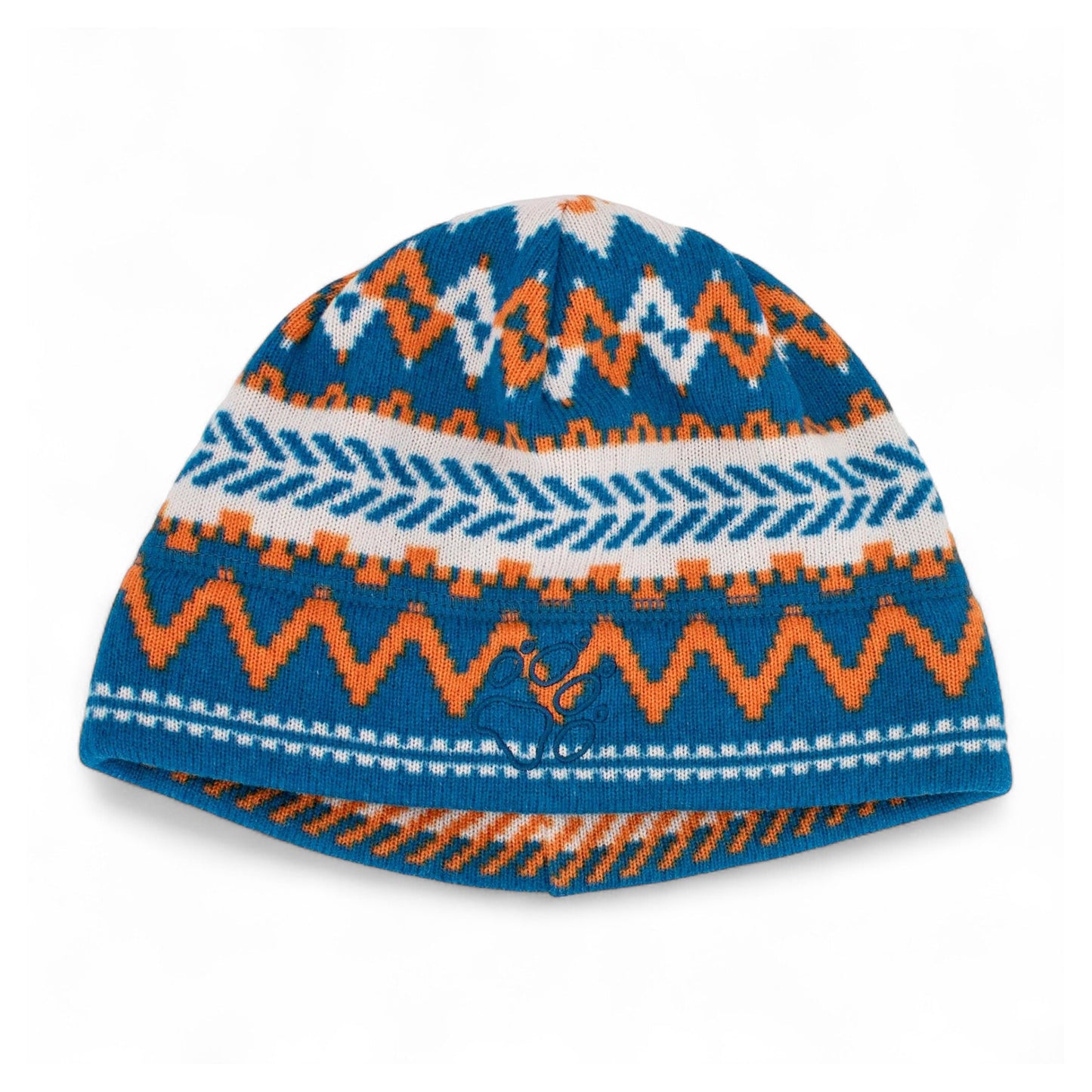 Jack Wolfskin Scandic Cap Kinder Winter Mütze Fleece Blau 1907301-7703