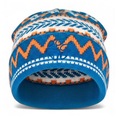 Jack Wolfskin Scandic Cap Kinder Winter Mütze Fleece Blau 1907301-7703