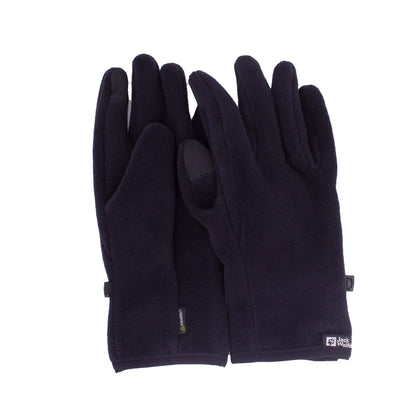 Jack Wolfskin Kaskaden Handschuhe Herren Fleecehandschuhe Touch Schwarz