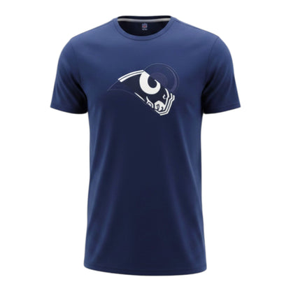 Fanatics NFL Los Angeles Rams Logo T-Shirt Herren blau 2019MNVY1OSLAR