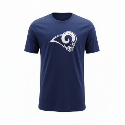 Fanatics NFL Los Angeles Rams Logo T-Shirt Herren blau 2019MNVY1OSLAR