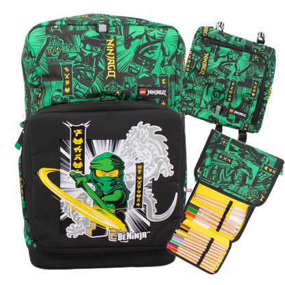 Lego Ninjago Schultasche 3-in-1-Set Schulranzen Sporttasche 20229-2301