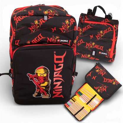 Lego Ninjago Schultasche 3-in-1-Set Schulranzen Sporttasche 20229-2302