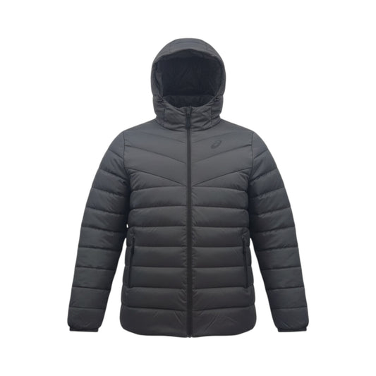 Asics Daunenjacke Winter-Jacke Herren mit Kapuze Grau 2031A398-020 – Bild 1