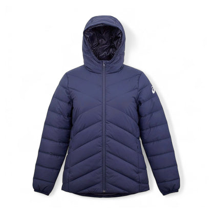 Asics Down Hooded Jacke Damen Winterjacke Daunenjacke