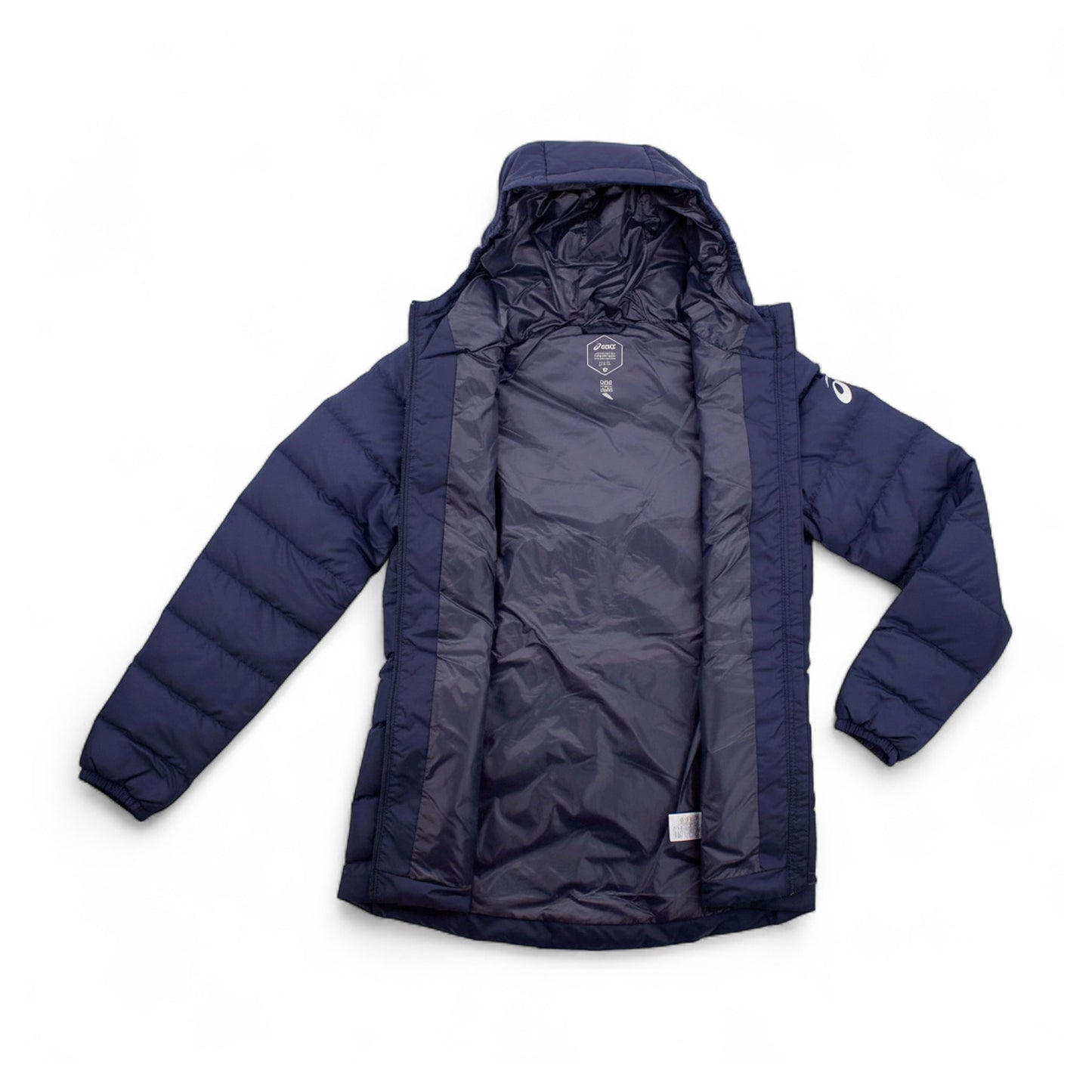Asics Down Hooded Jacke Damen Winterjacke Daunenjacke