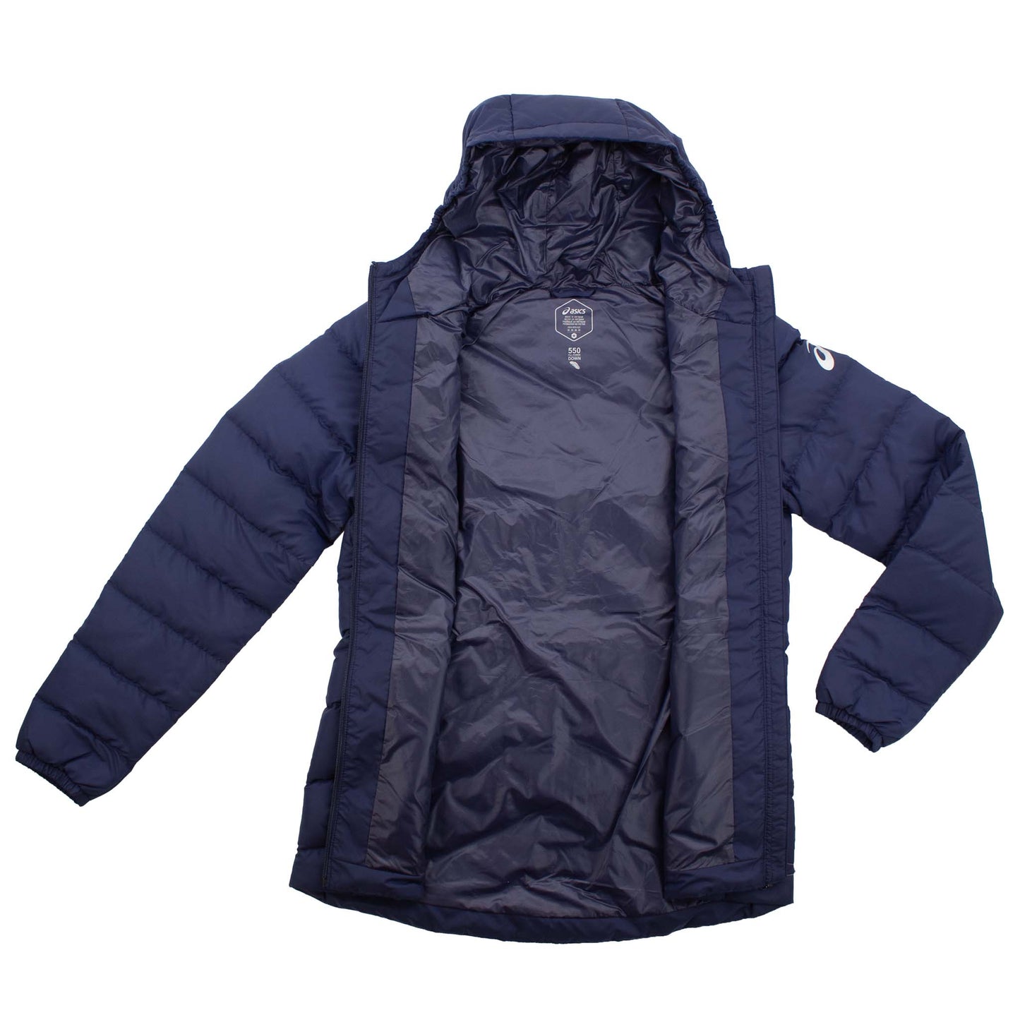 Asics Down Hooded Jacke Damen Winterjacke Daunenjacke