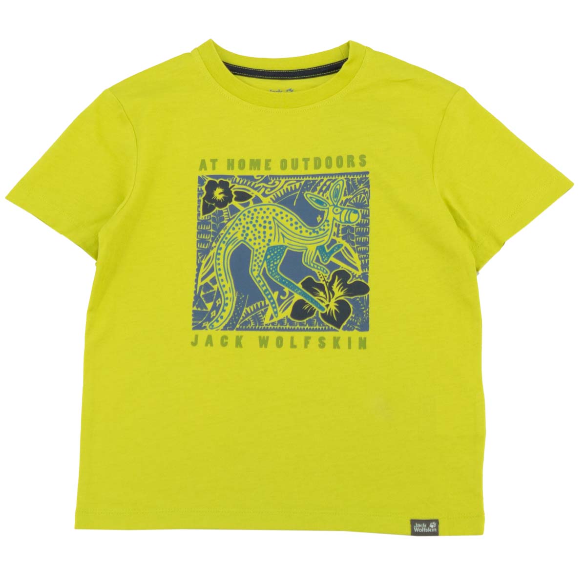 Jack Wolfskin Kuku Trail Tee T-Shirt Kinder kurzarm Baumwolle 1607841-4038 128