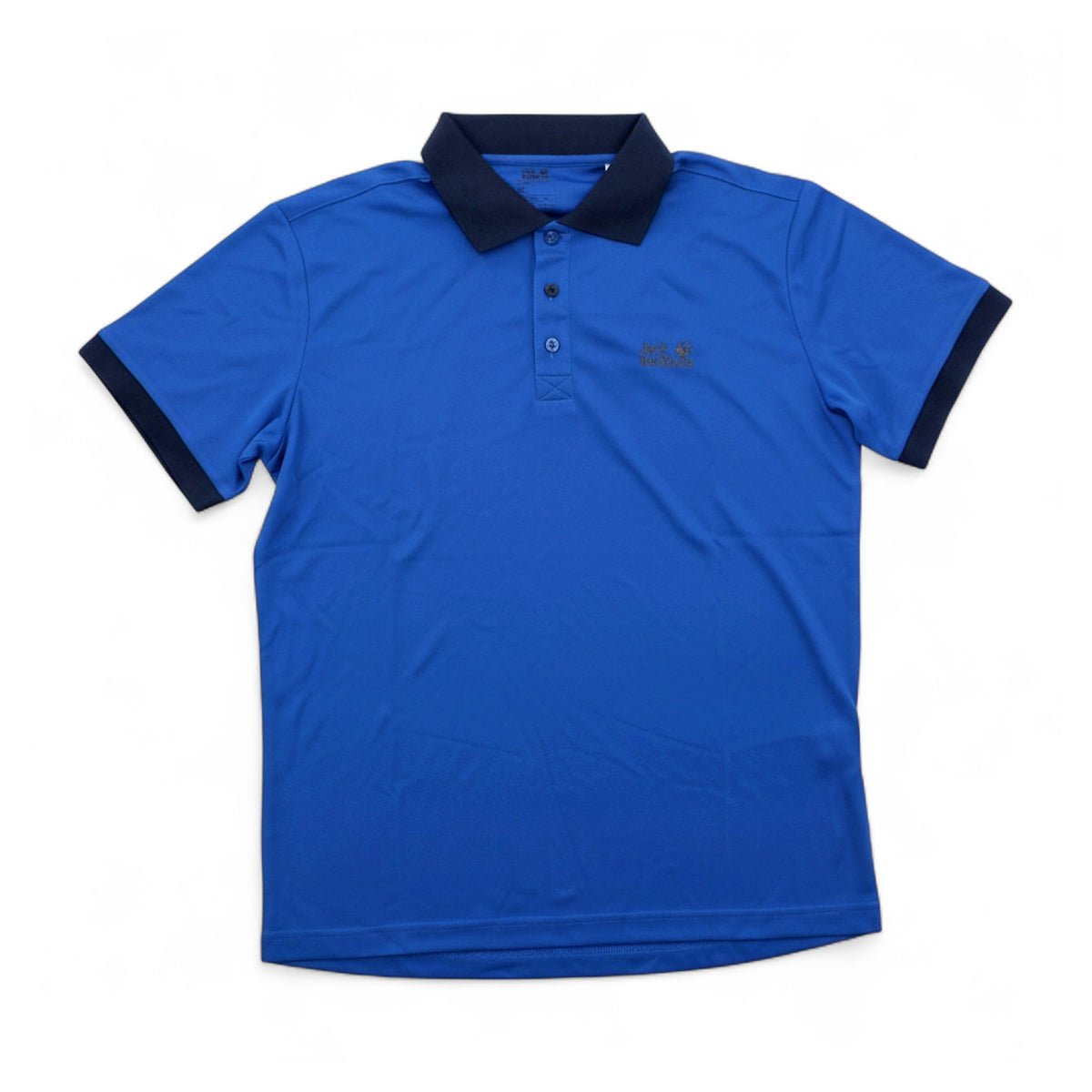 Jack Wolfskin Polohemd Polo Shirt Classic Blue – Bild 2