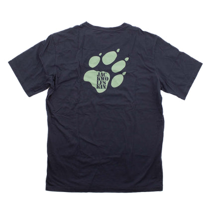 Jack Wolfskin New Paw Logo T-Shirt kurzarm Herren Shirt 5006411-1010