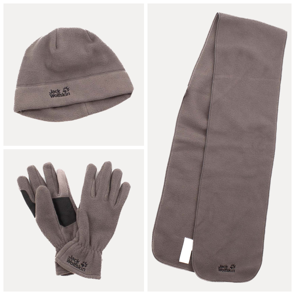 Jack Wolfskin Winter Package Herren Set Schal Mütze Handschuhe – Bild 2