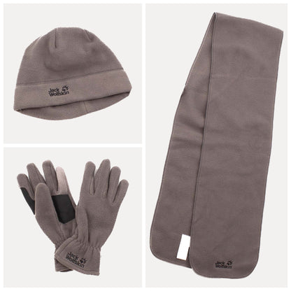 Jack Wolfskin Winter Package Herren Set Schal Mütze Handschuhe – Bild 2
