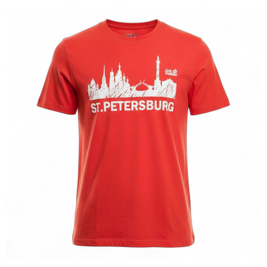 Jack Wolfskin St Petersburg T-Shirt kurzarm Herren Shirt
