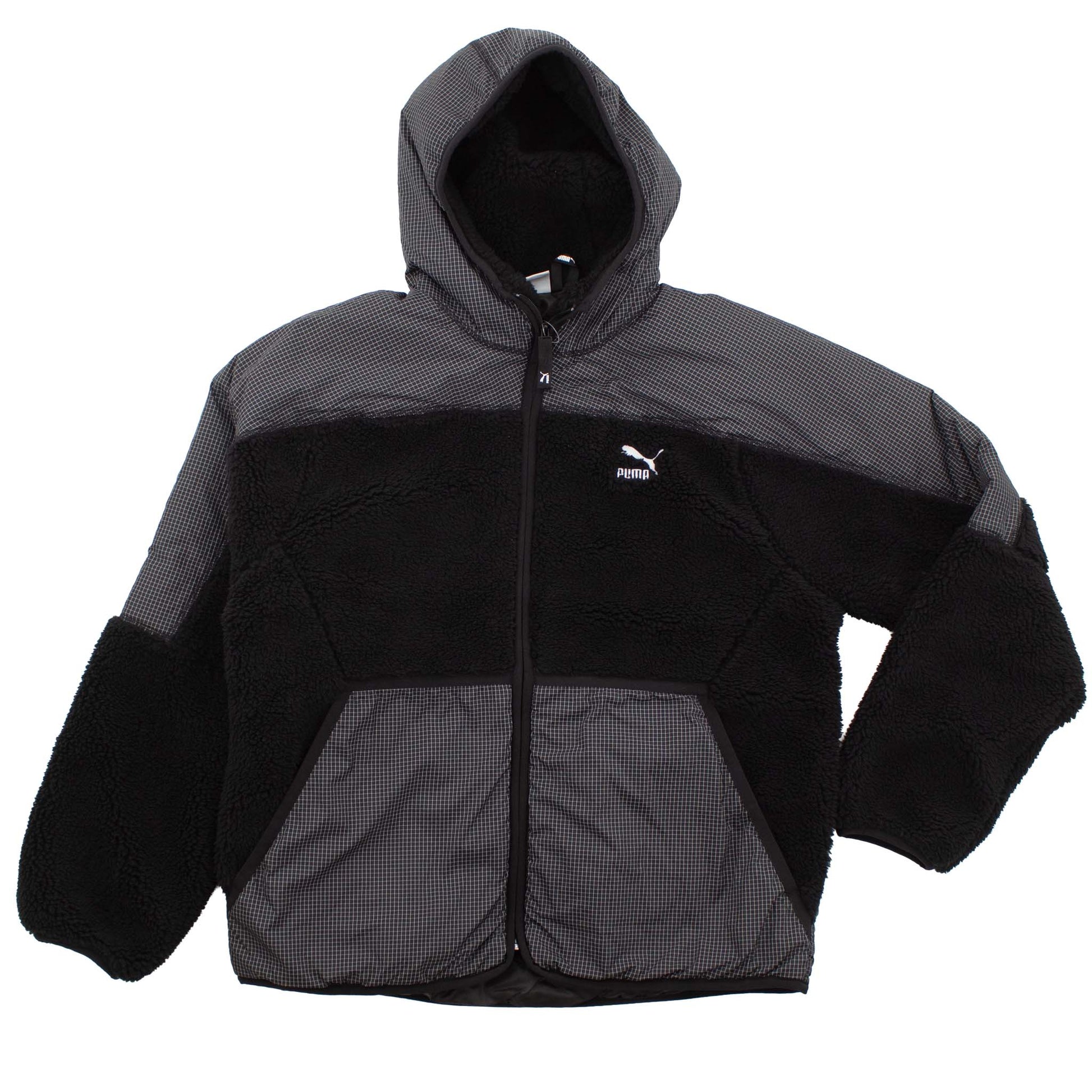 Puma Sherpa Hooded Jacket S