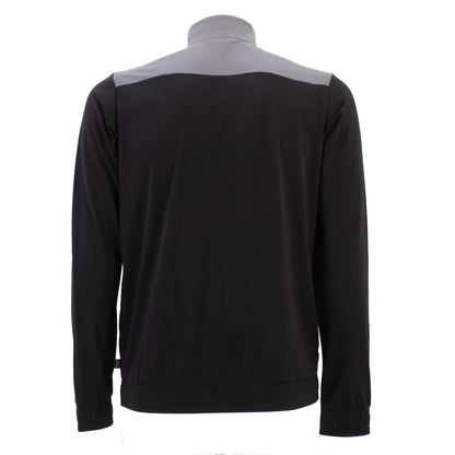 Puma Colorblock Kinder Trainingsanzug Poly Suit Jogginganzug Schwarz Jacke Hose